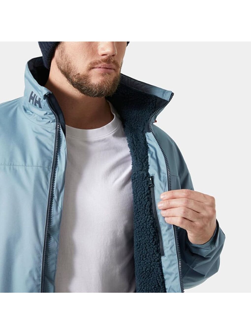 Mavi Crew Hooded Pile Jacket Erkek Mont HHA.34526.HHA.601-7