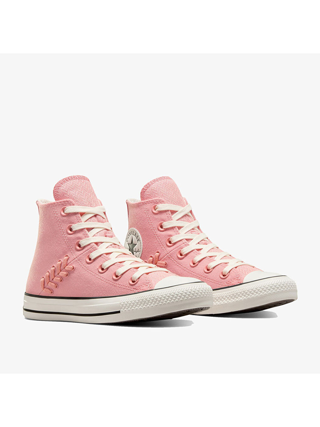 Chuck Taylor All Star Hi Kadın Pembe Sneaker-4