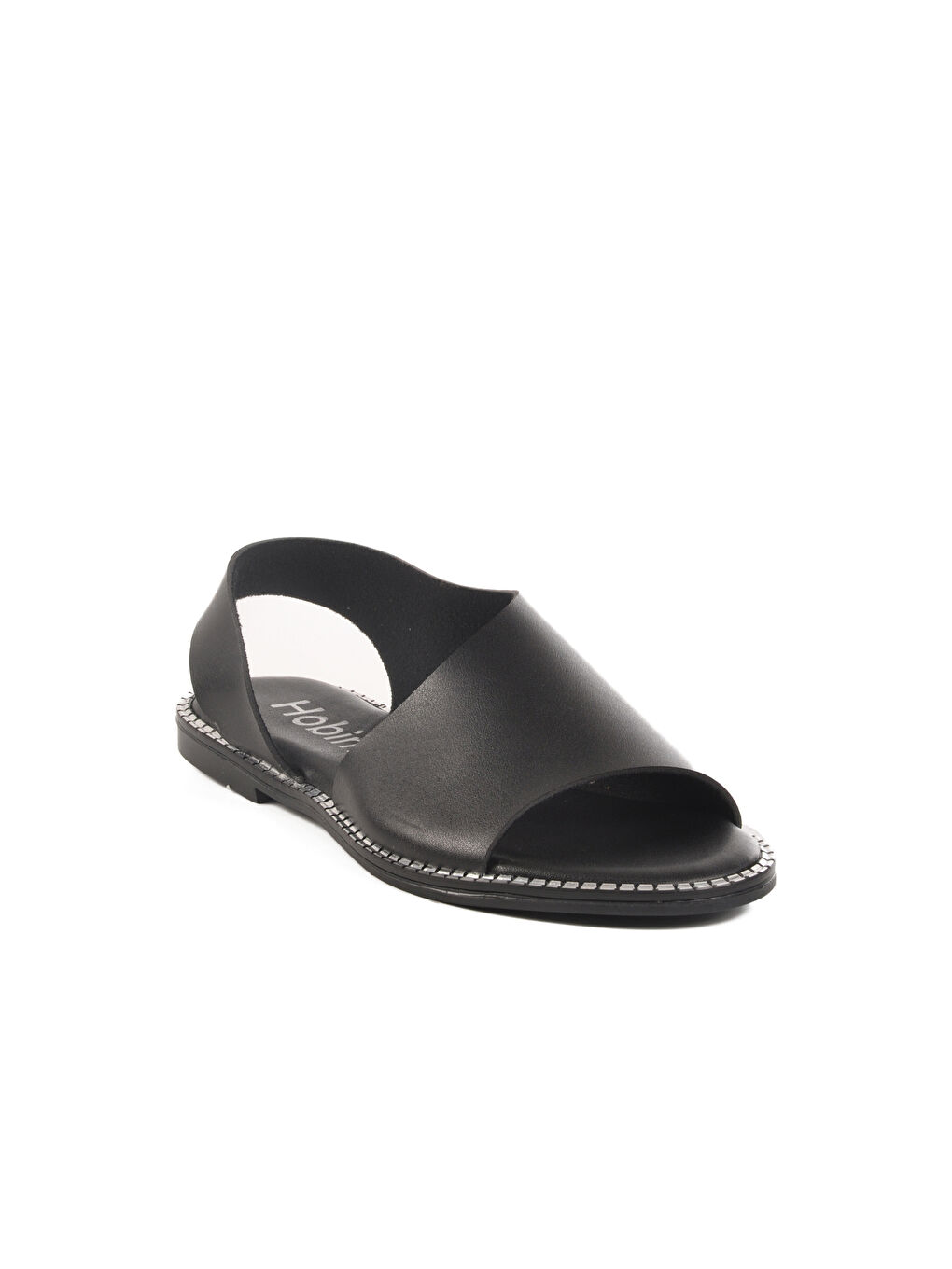 Siyah İnce Taban Hafif Kadın Sandalet 101 Z-2