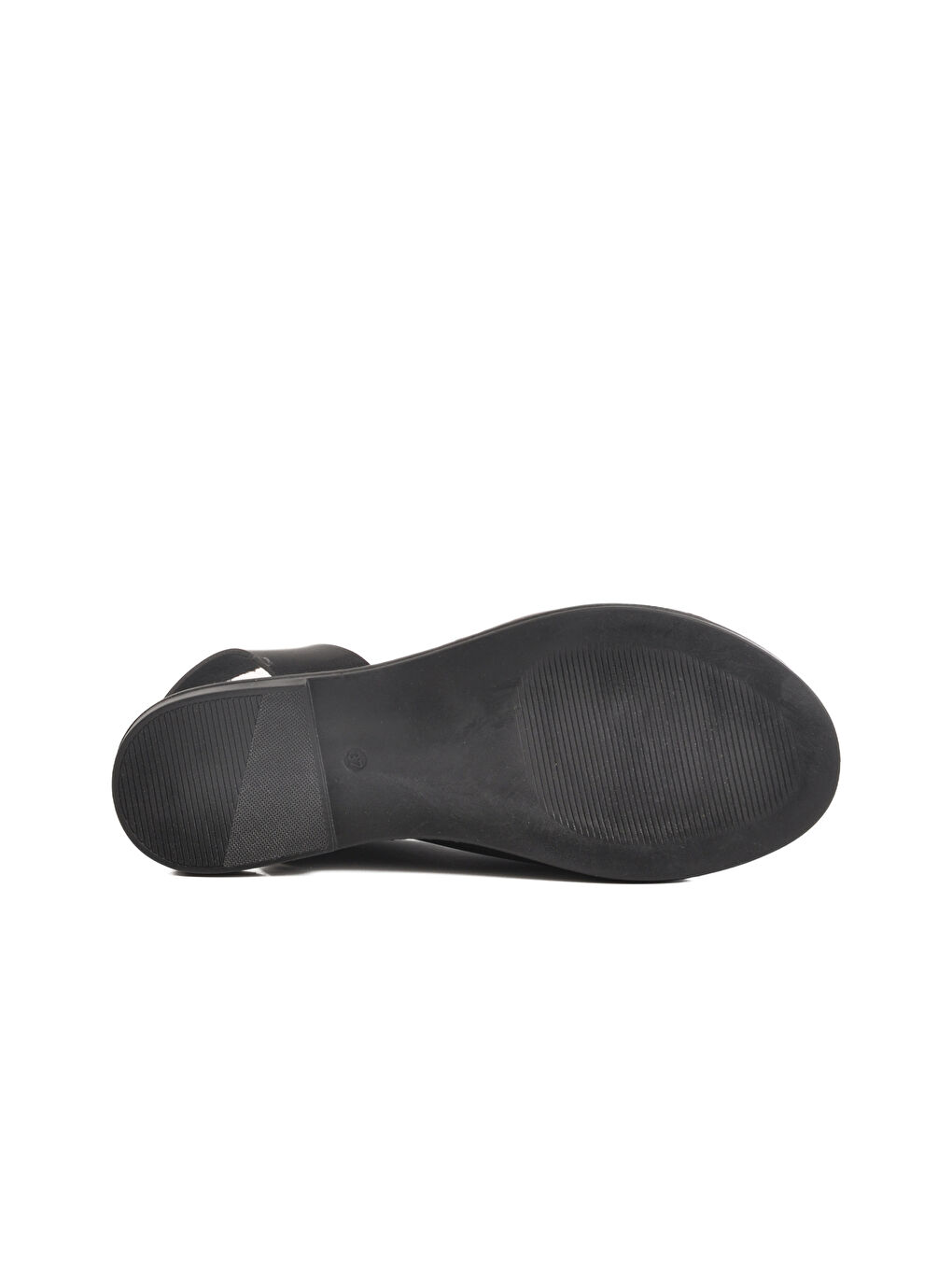 Siyah İnce Taban Hafif Kadın Sandalet 101 Z-4