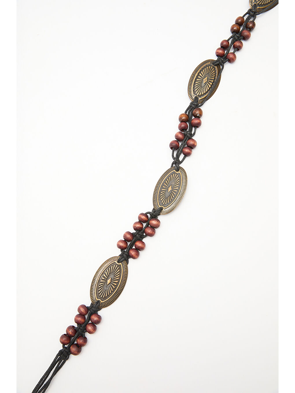 Tokalı Bağlamalı Kemer Kahverengi-1