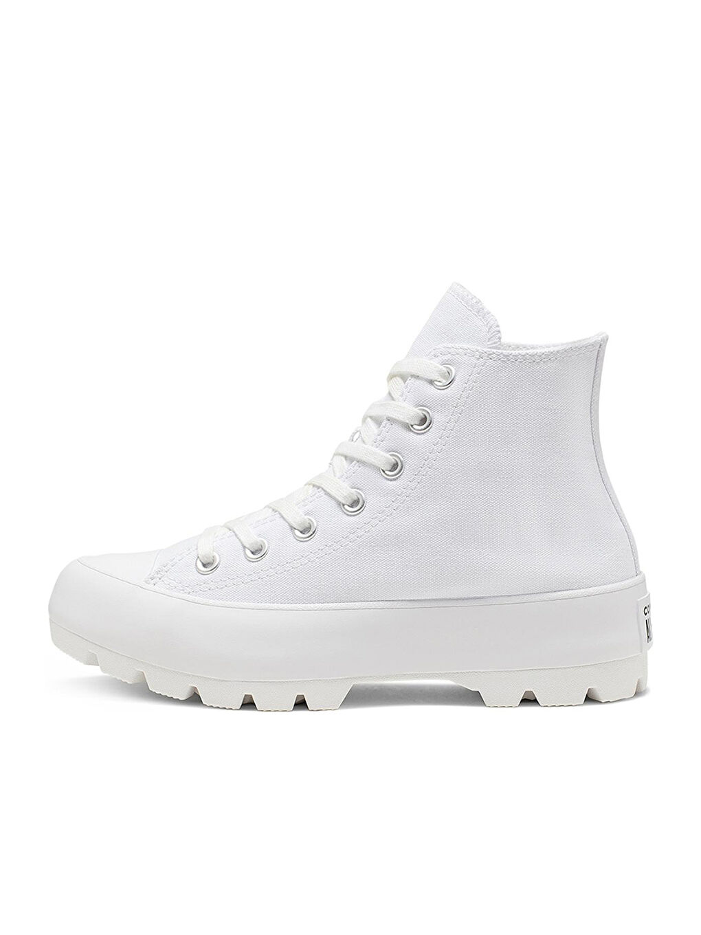 Beyaz Chuck Taylor All Star Lugged Canvas Kadın Sneaker-1