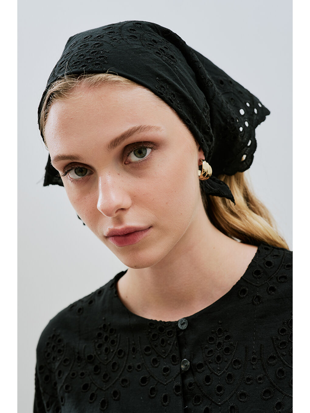 Brode Kadın Siyah Bandana-2