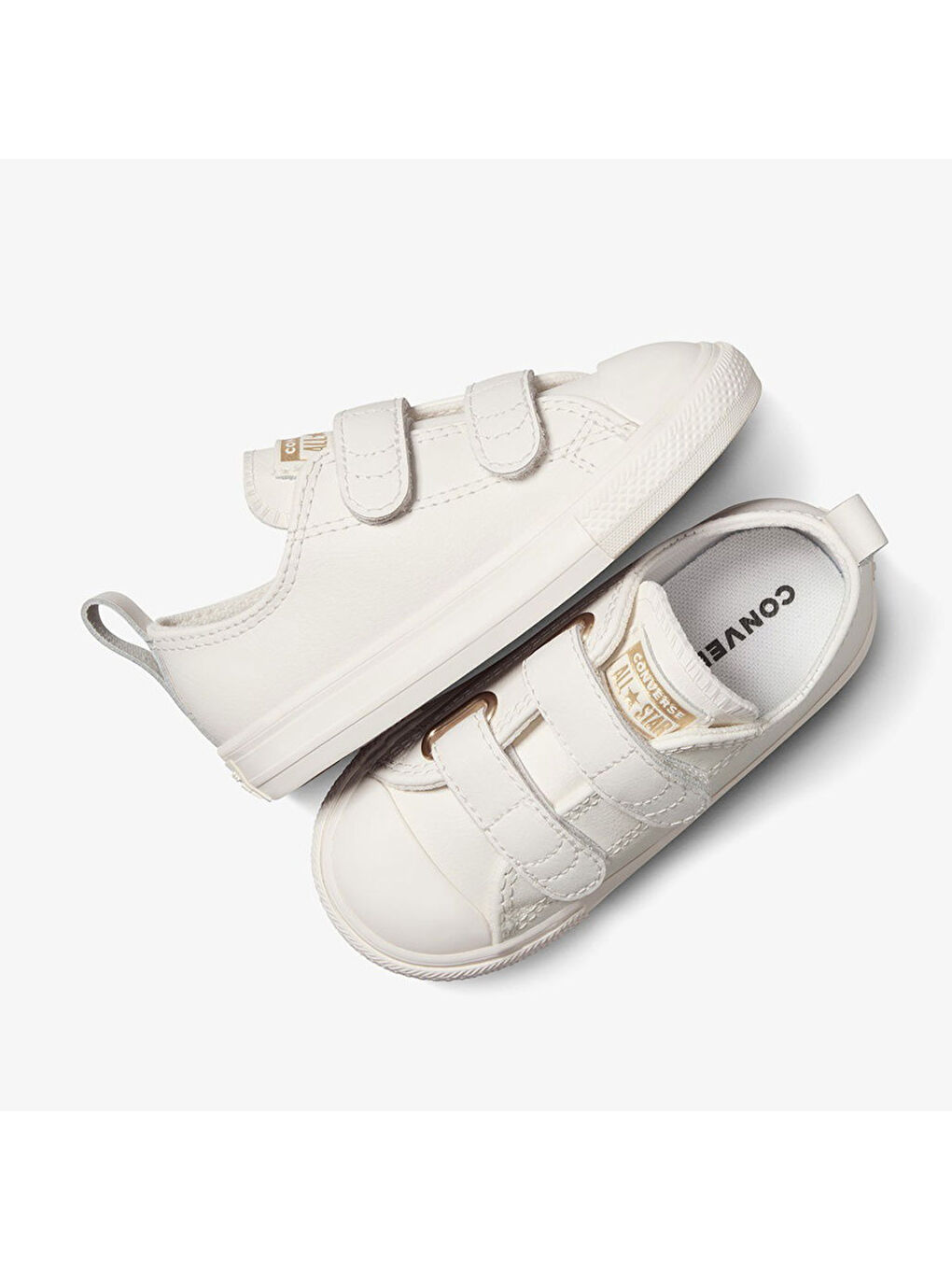 Chuck Taylor All Star 2V Bebek Ekru Sneaker-3