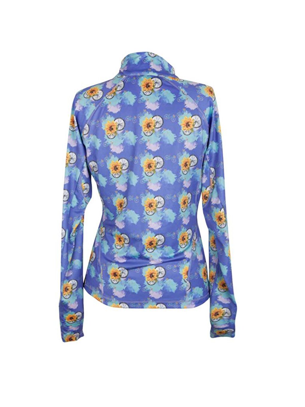 Karışık Nature Fermuarlı Kadın Sweatshirt-2