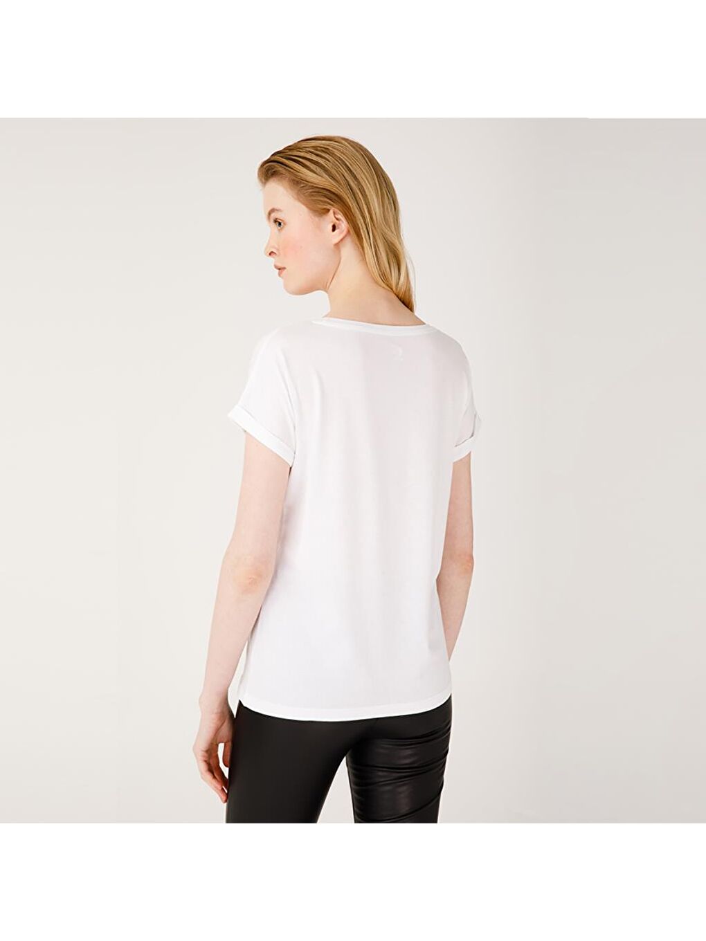 Beyaz Muzur Kediler T-shirt-6