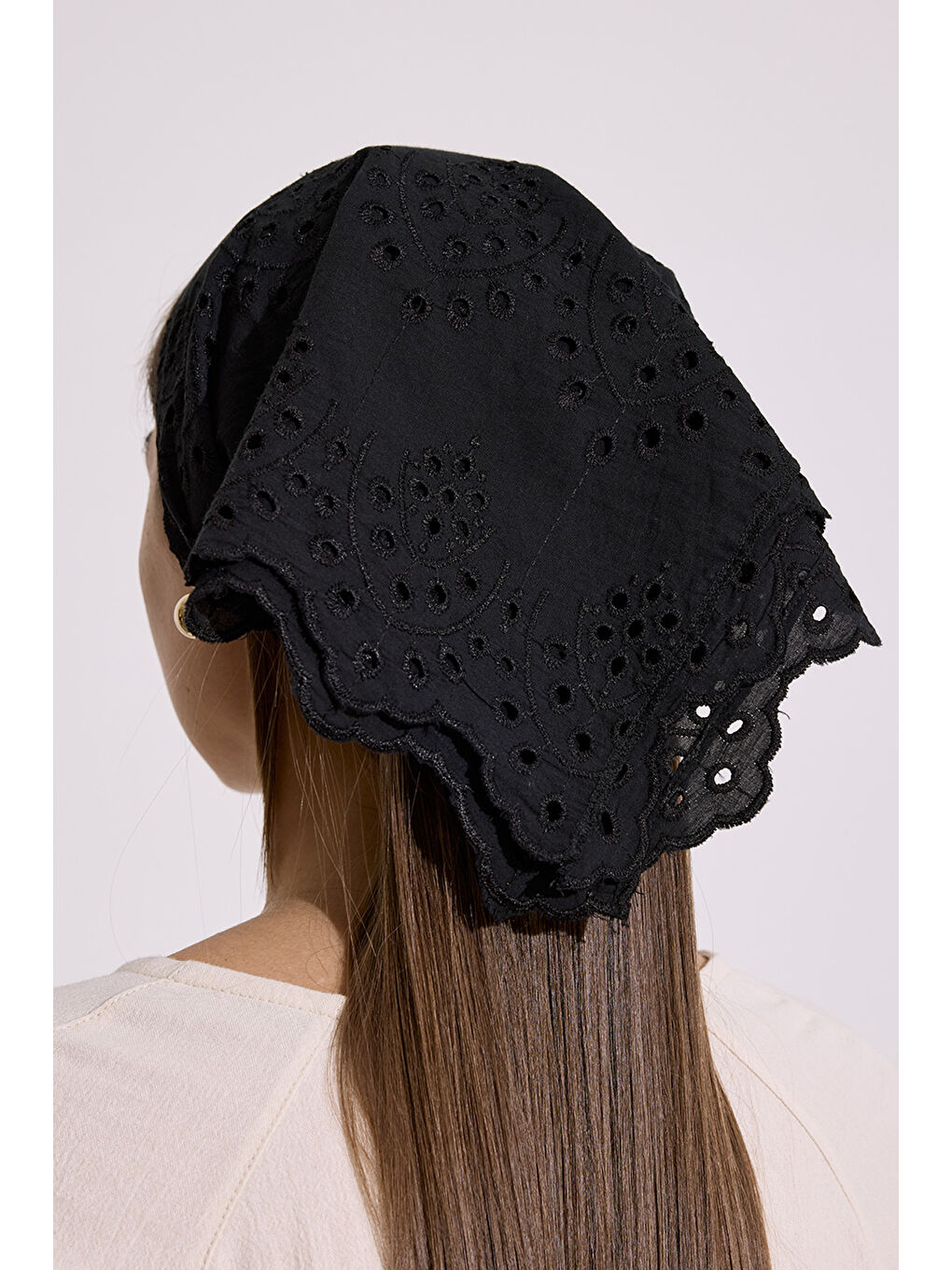 Brode Kadın Siyah Bandana-4