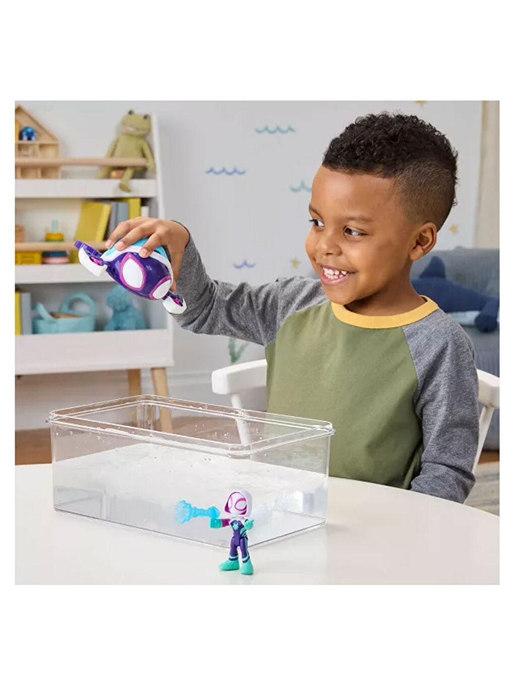 And His Amazing Friends Waterwebs Araç Ve Figür Ghost Turtle G0663-G1466-3