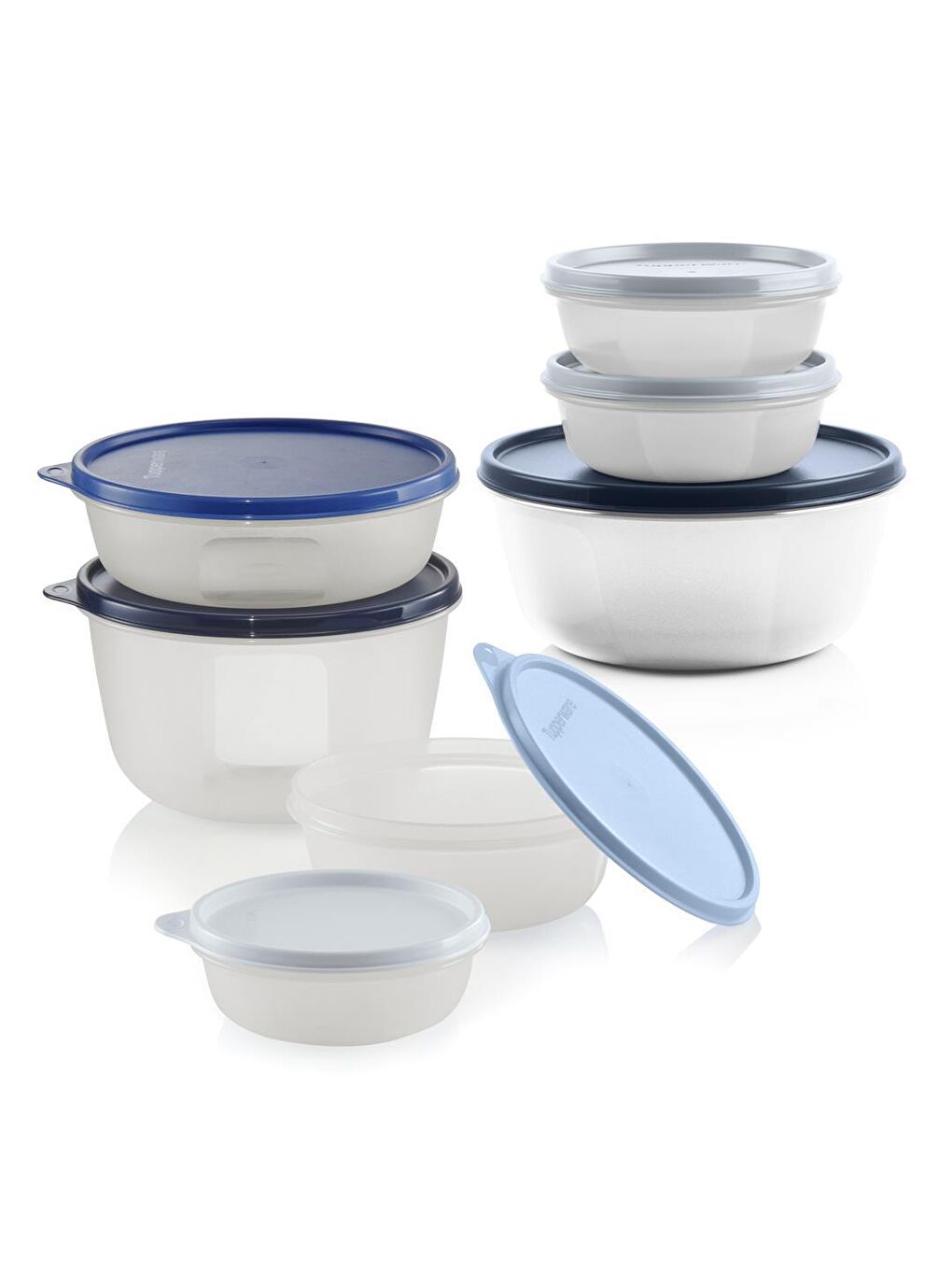 Tupperware Renksiz S&S Set Saklama Kabı 7’li