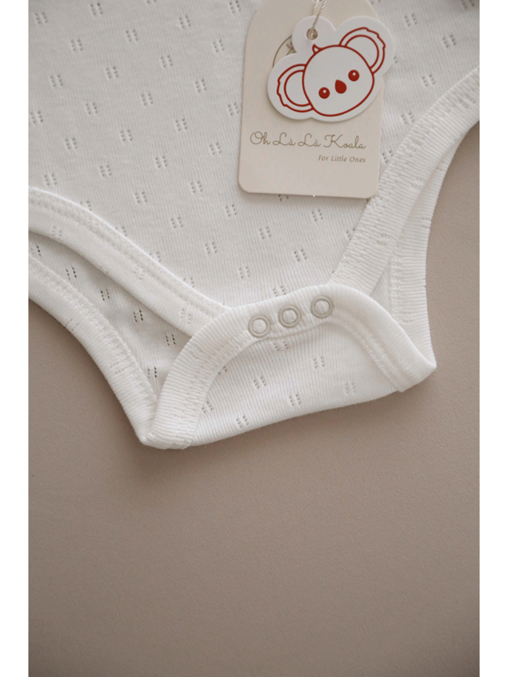 Ekru Limon Nakışlı Kısa Kollu Bebek Body-4