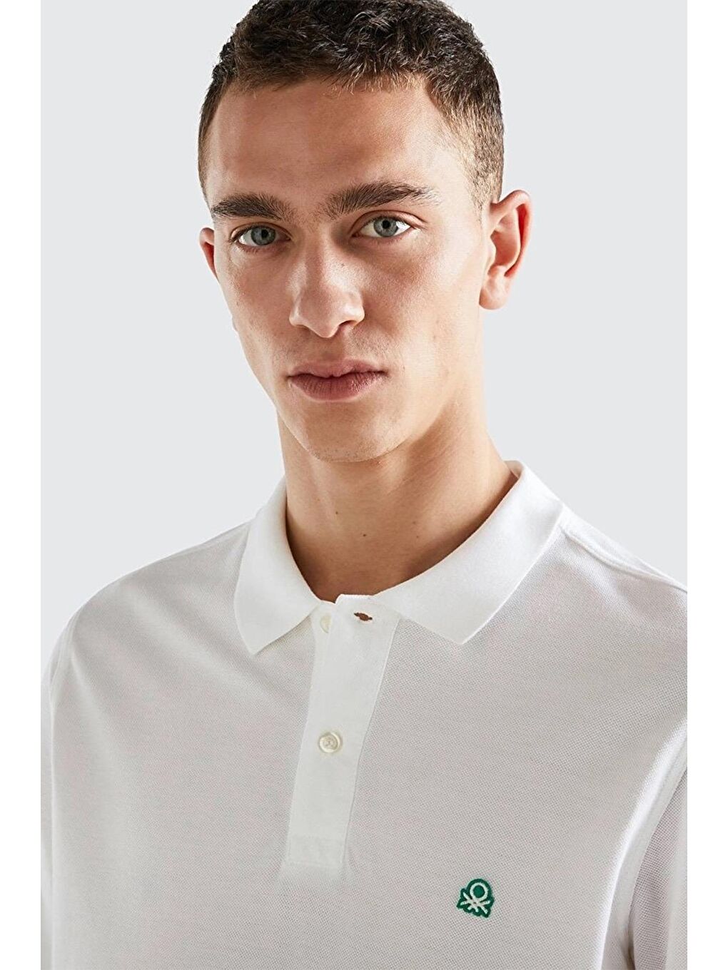 Beyaz Erkek Tişört-3