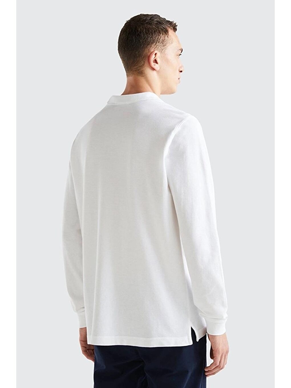 Beyaz Erkek Tişört-4