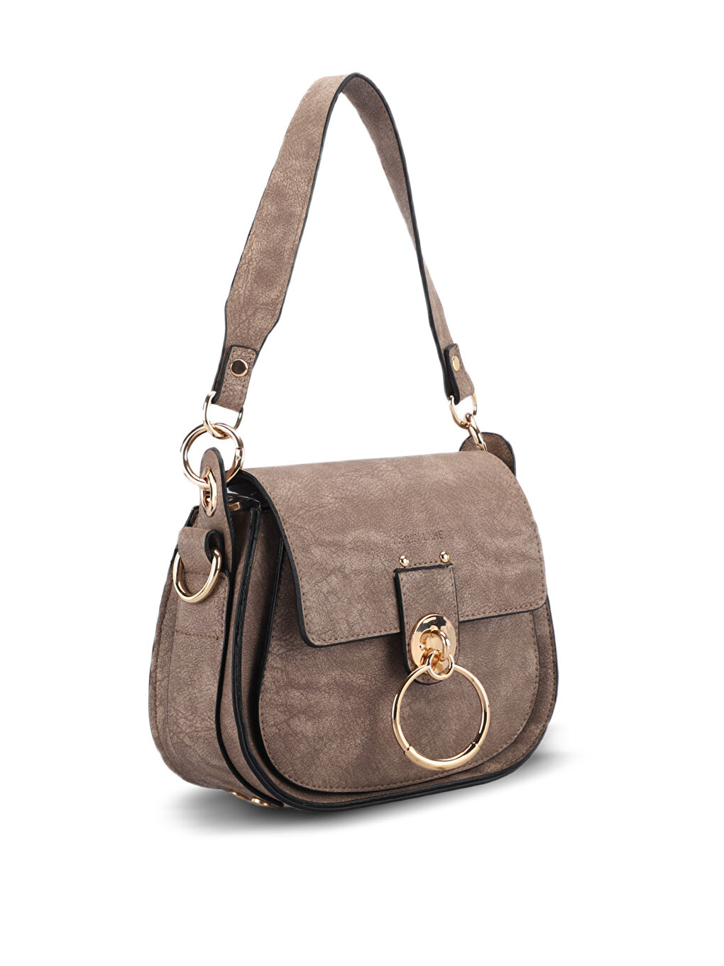 Bej PRAG VIYANA Kadın El Çantası Koyu bej-1