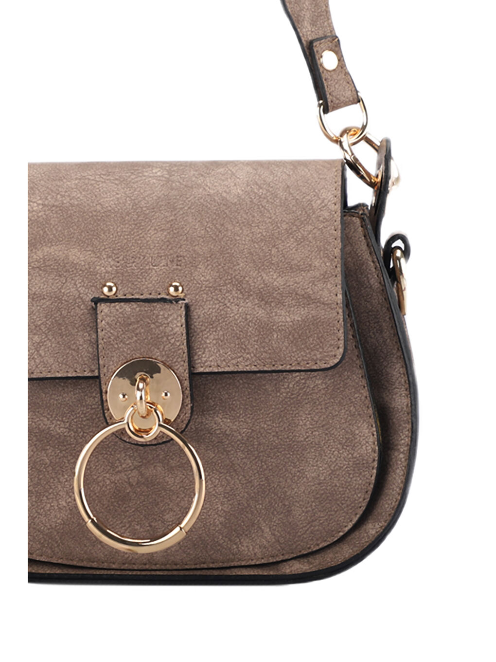 Bej PRAG VIYANA Kadın El Çantası Koyu bej-3