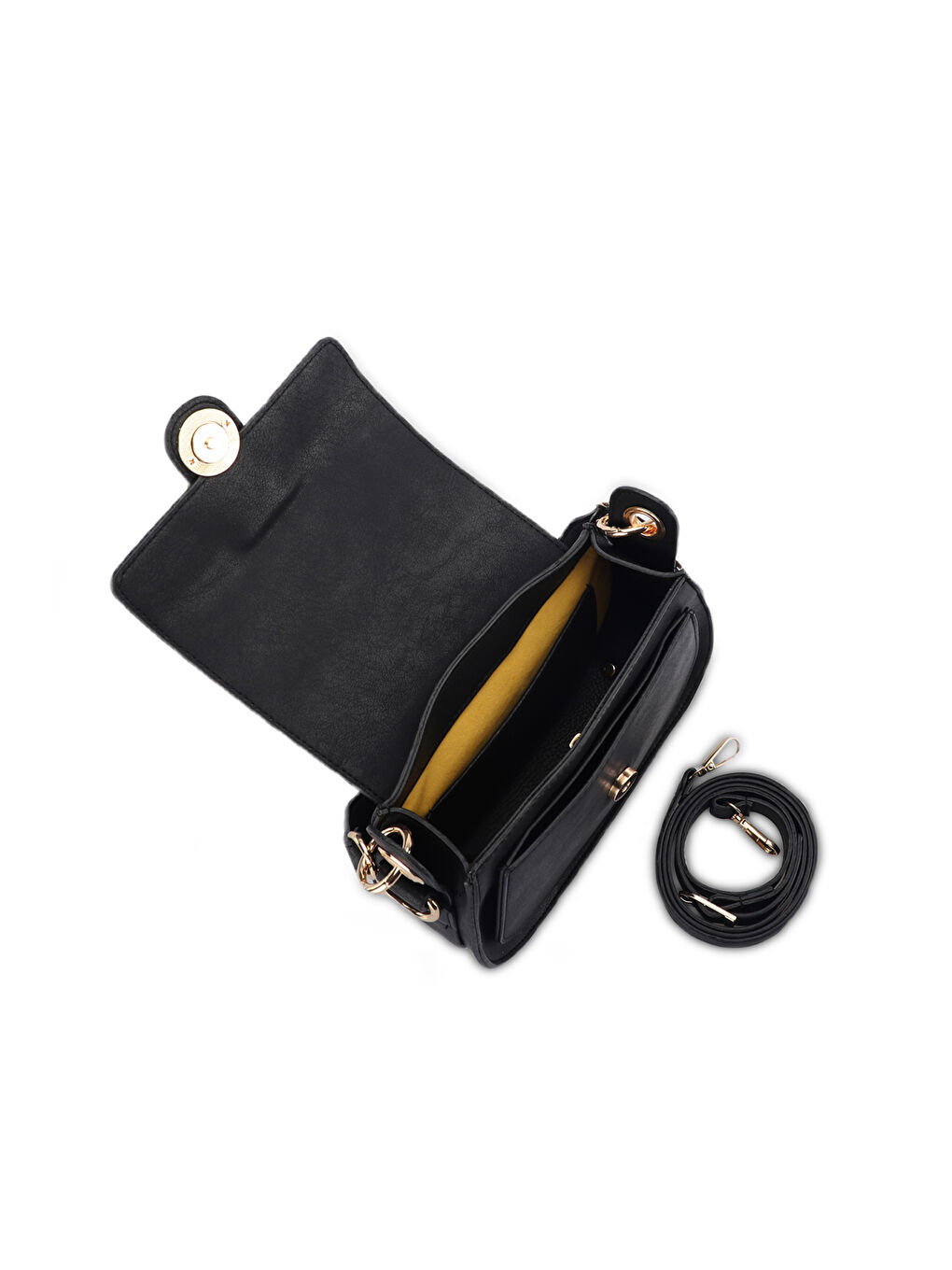 PRAG VIYANA Kadın El Çantası Siyah-4