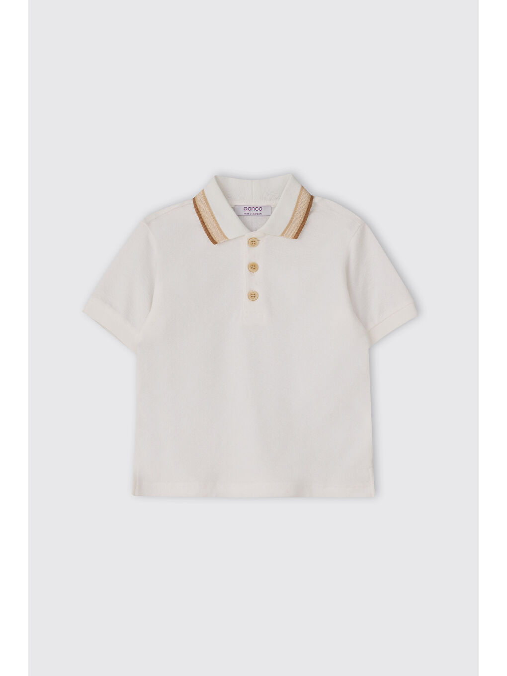 Erkek Bebek Kısa Kollu Beyaz Tişört