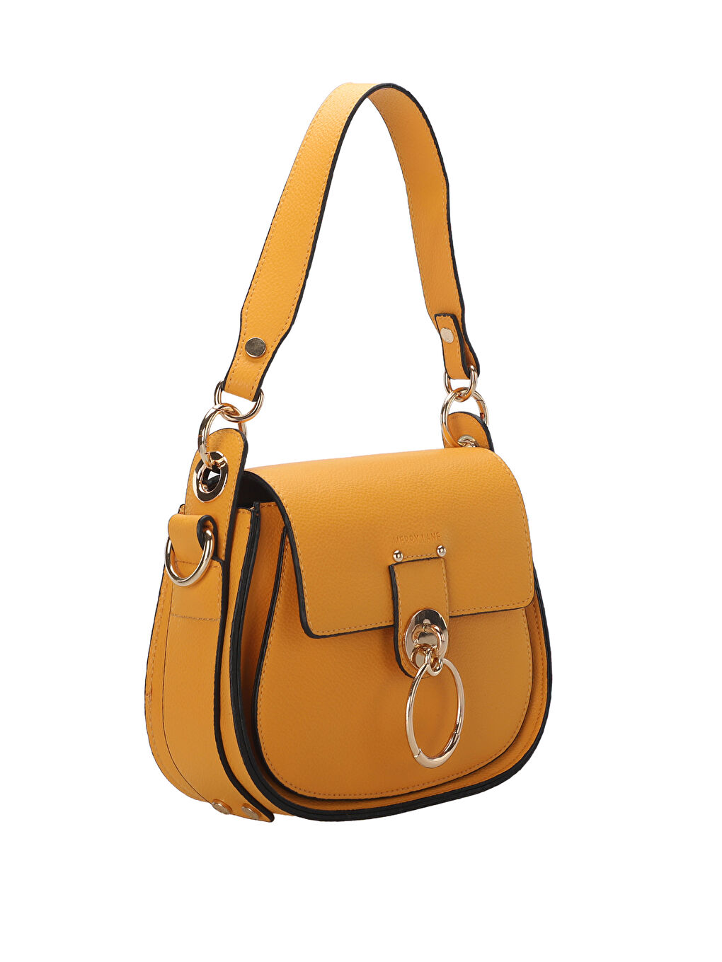 PRAG VIYANA Kadın El Çantası Sarı-1