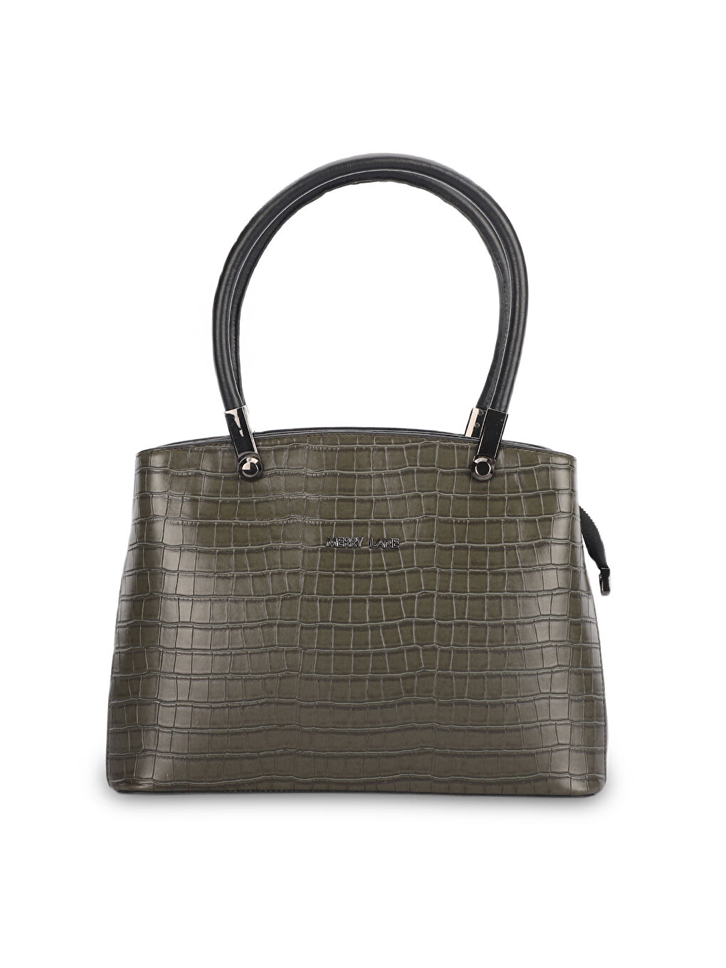 ROMA KROKO Kadın El Çantası Haki