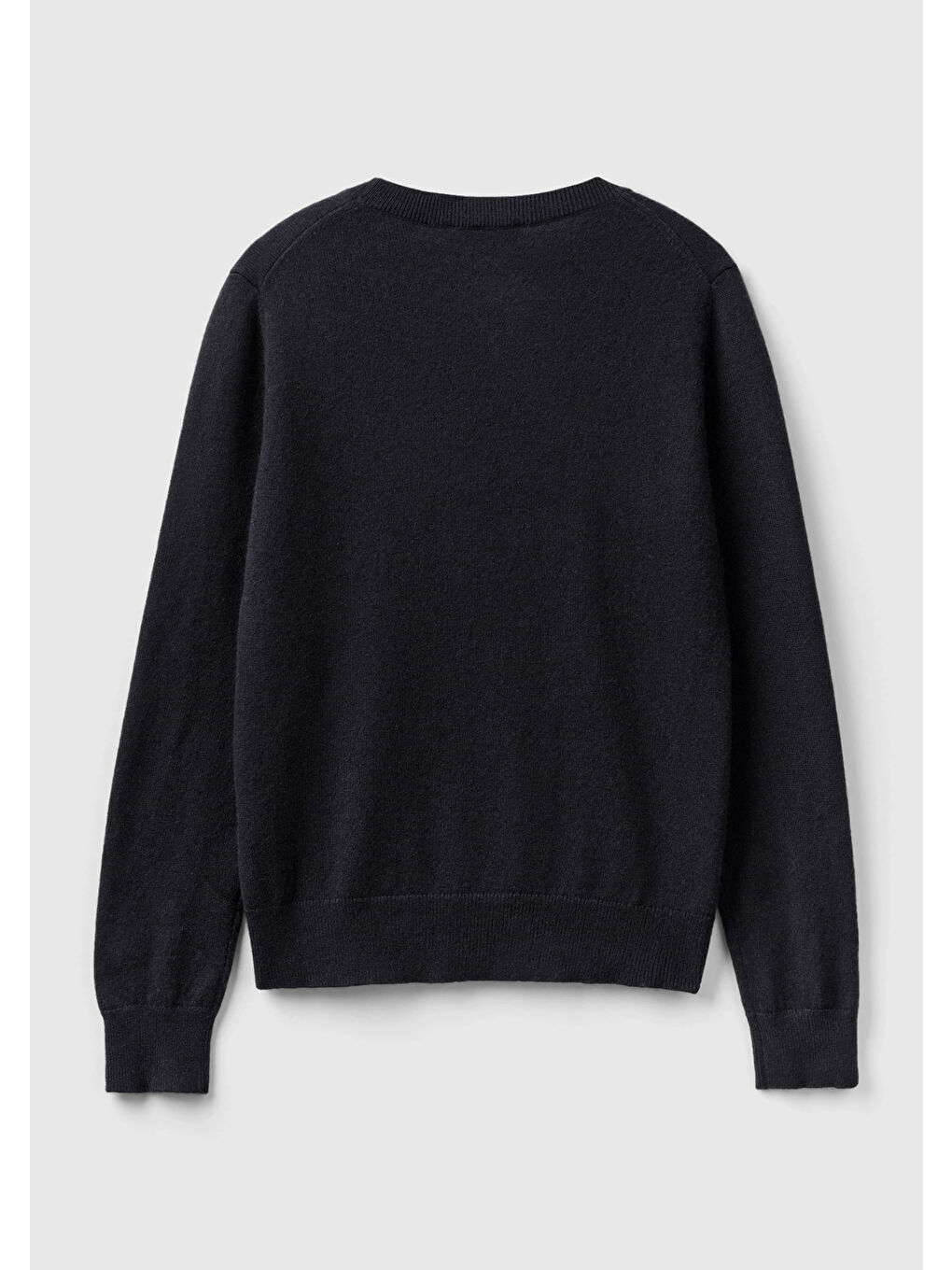 Kadın Siyah %100 Kaşmir Kazak-3