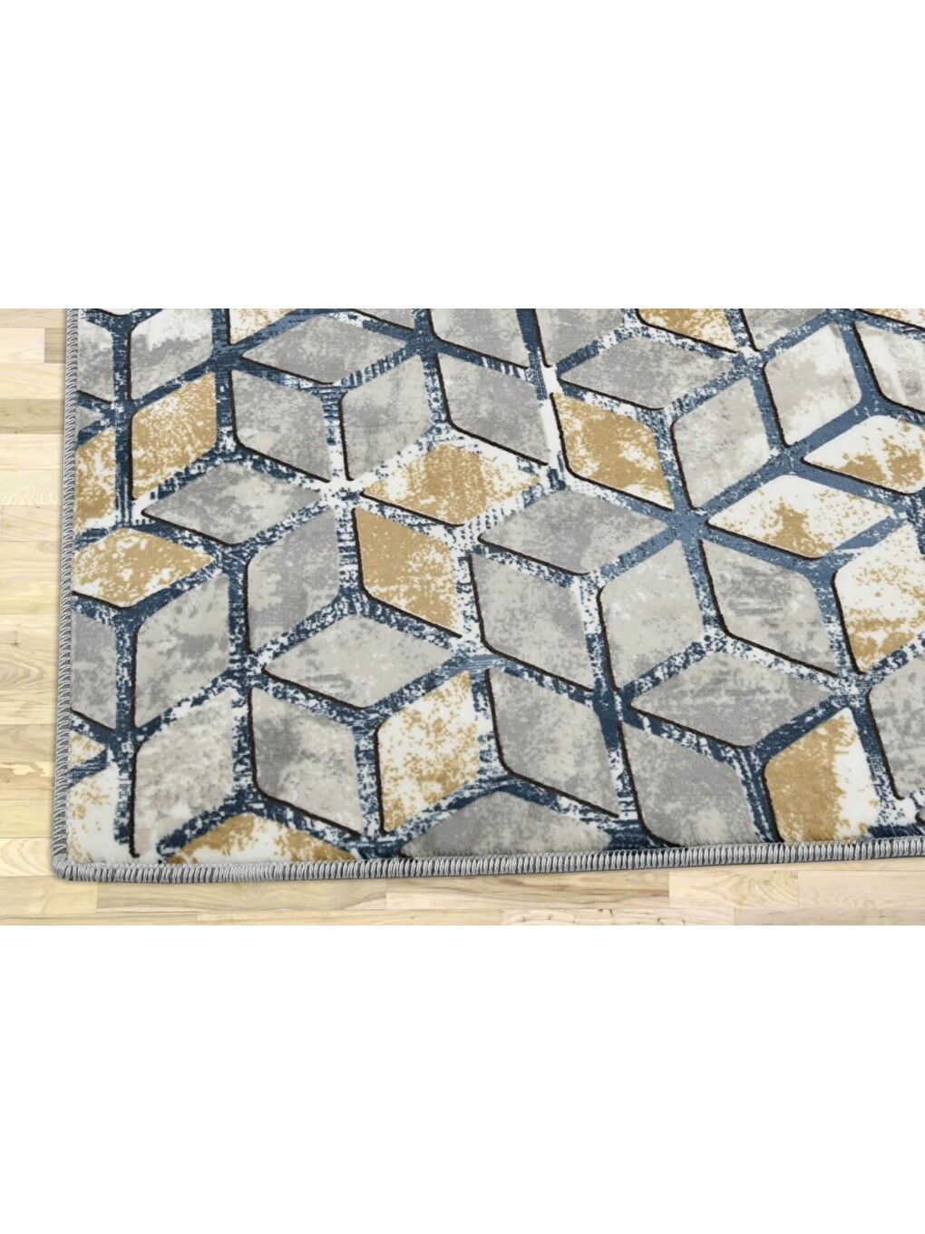 Gri Kaymaz Taban Halı 120x180 Vitra-1