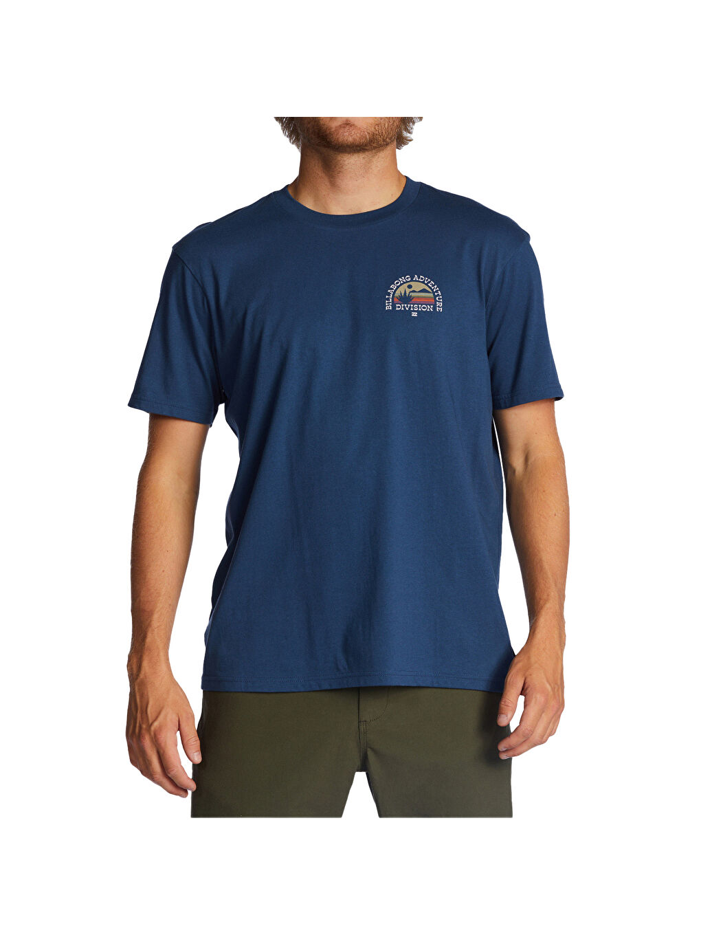 Sun Up Ss Erkek Mavi Tişört-2