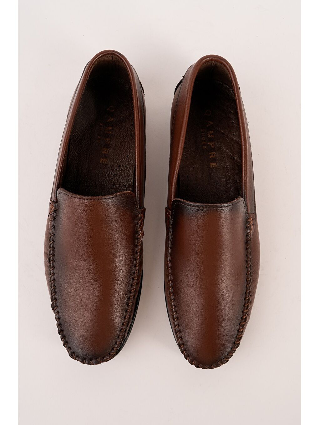 Kahverengi WİLLS Hakiki Deri Bağcıksız Erkek Günlük Klasik Loafer Ayakkabı-4