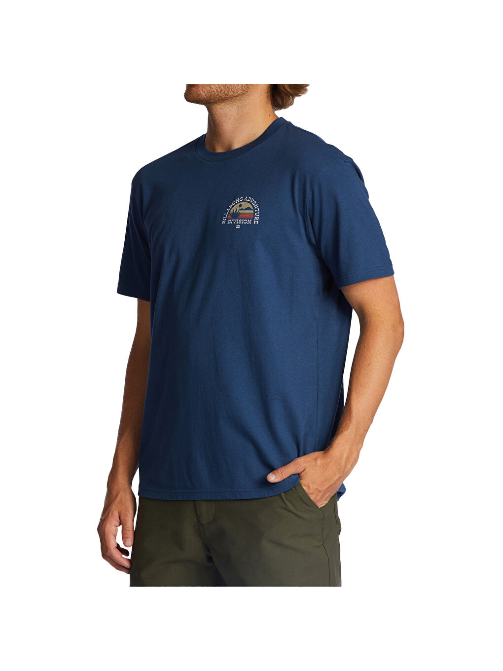 Sun Up Ss Erkek Mavi Tişört-5