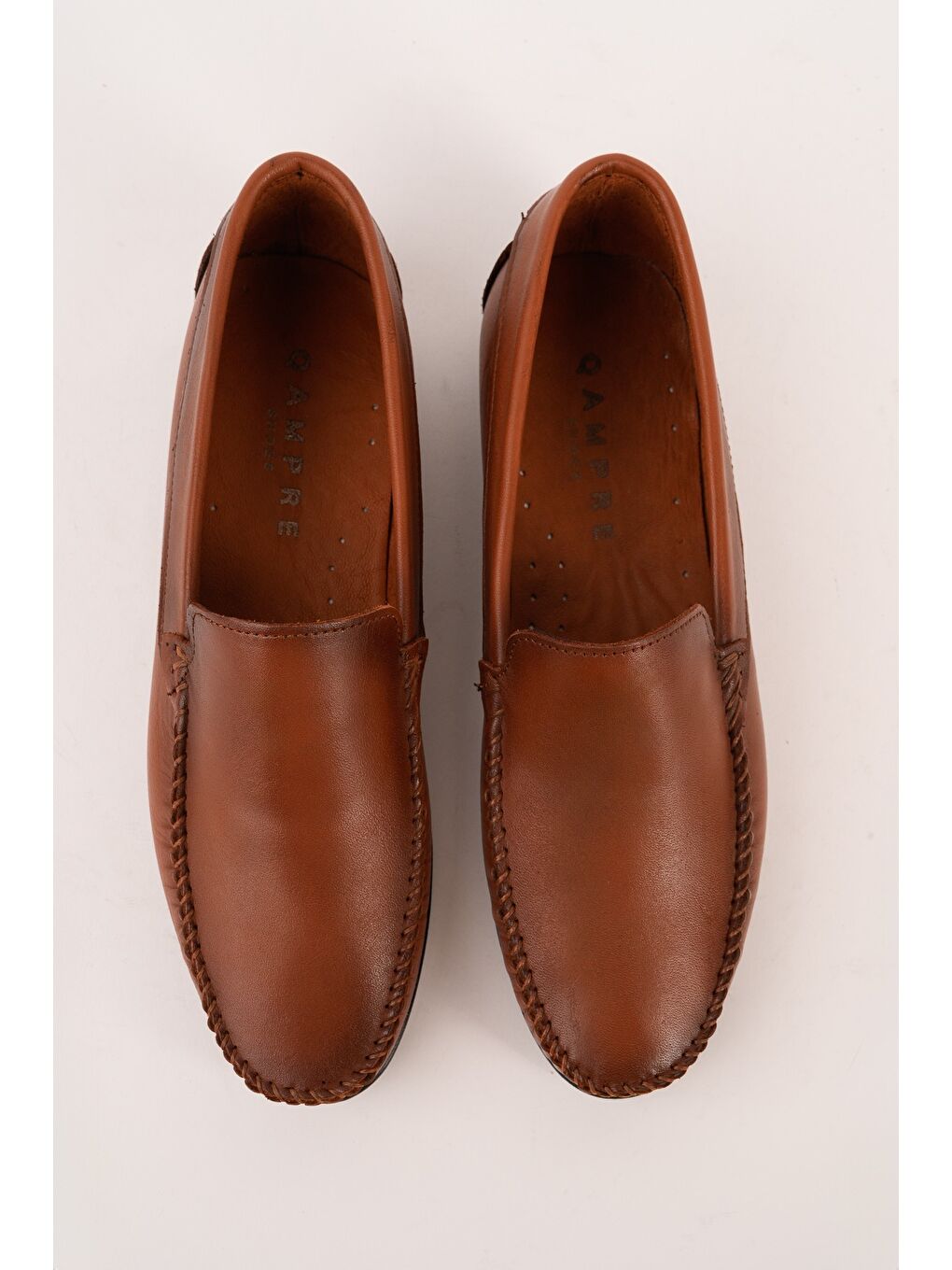 Kahverengi WİLLS Hakiki Deri Bağcıksız Erkek Günlük Klasik Loafer Ayakkabı-4