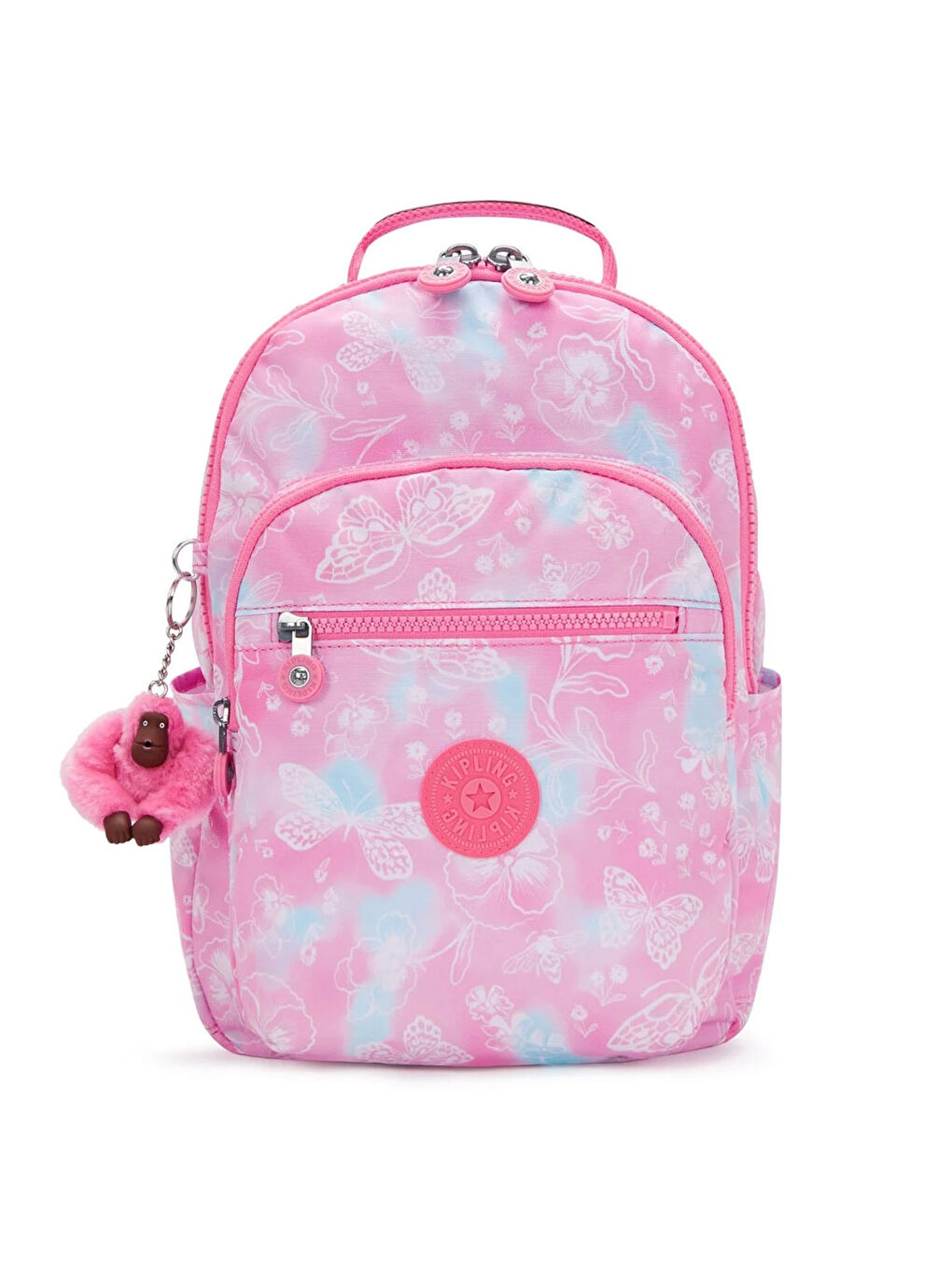 Kipling Pembe Seoul S Okul Çantası Garden Clouds KI53572PE