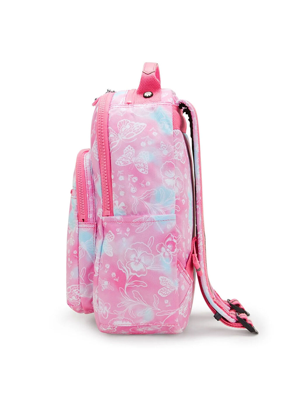 Kipling Pembe Seoul S Okul Çantası Garden Clouds KI53572PE - 2