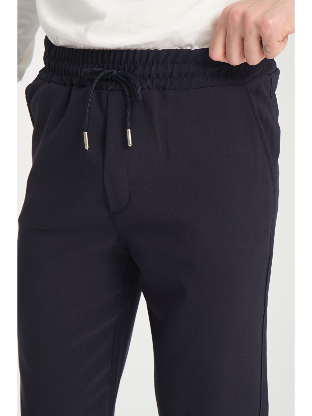 Lacivert Duble Paça Erkek Pantolon 3587-2