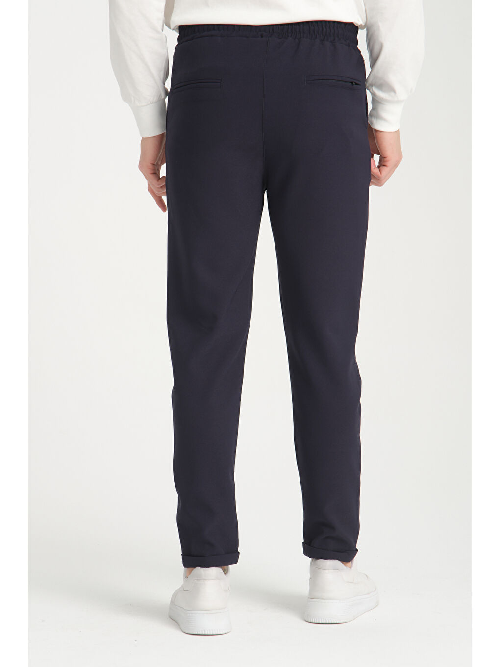 Lacivert Duble Paça Erkek Pantolon 3587-3