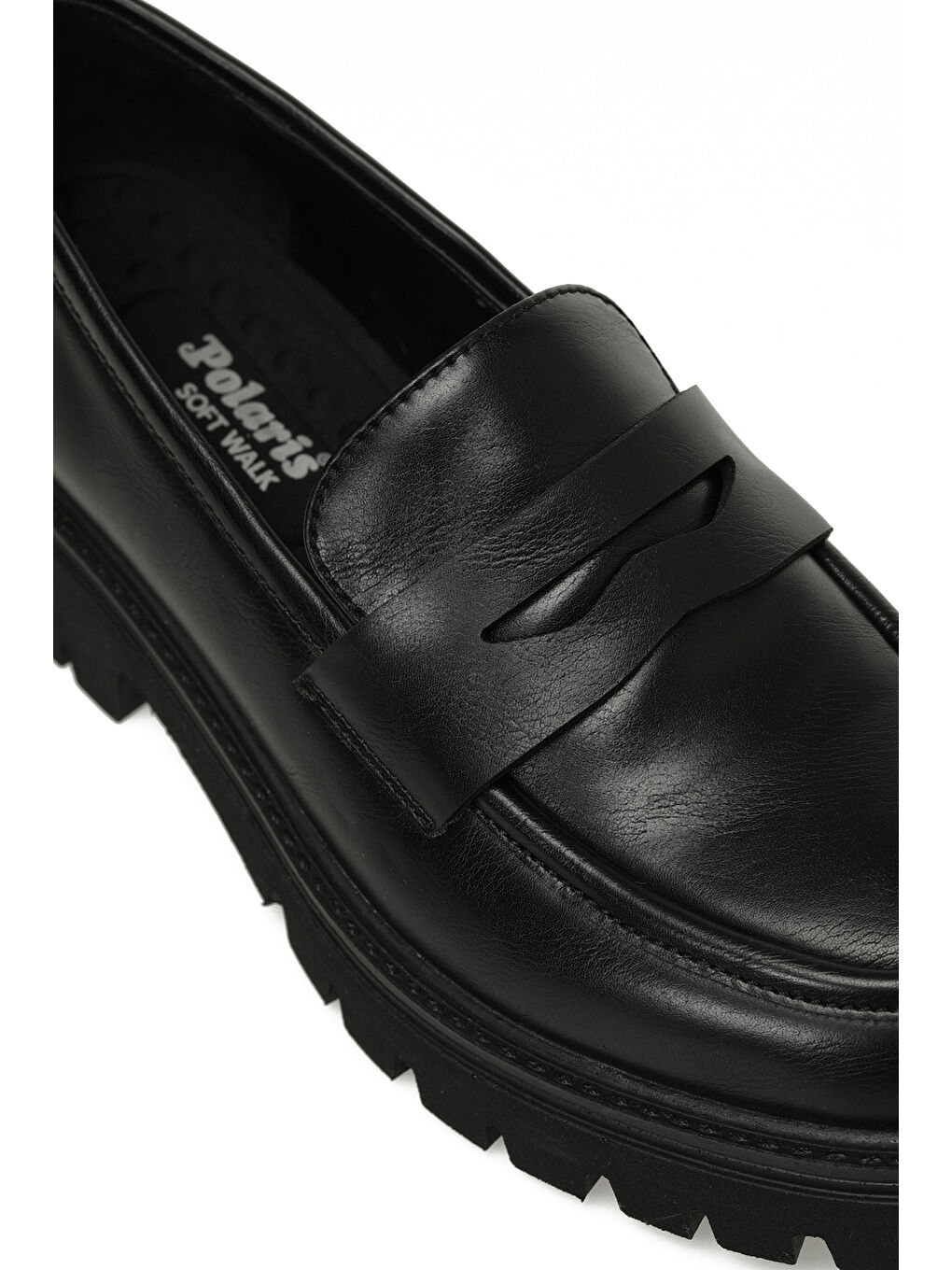 324500C.Z 5PR Siyah Kadın Oxford Ayakkabı-6