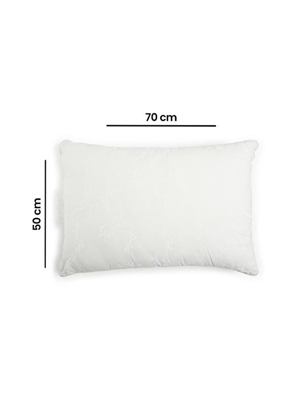 Beyaz Classico Bambina Bambu Yastık - 50x70 cm-6
