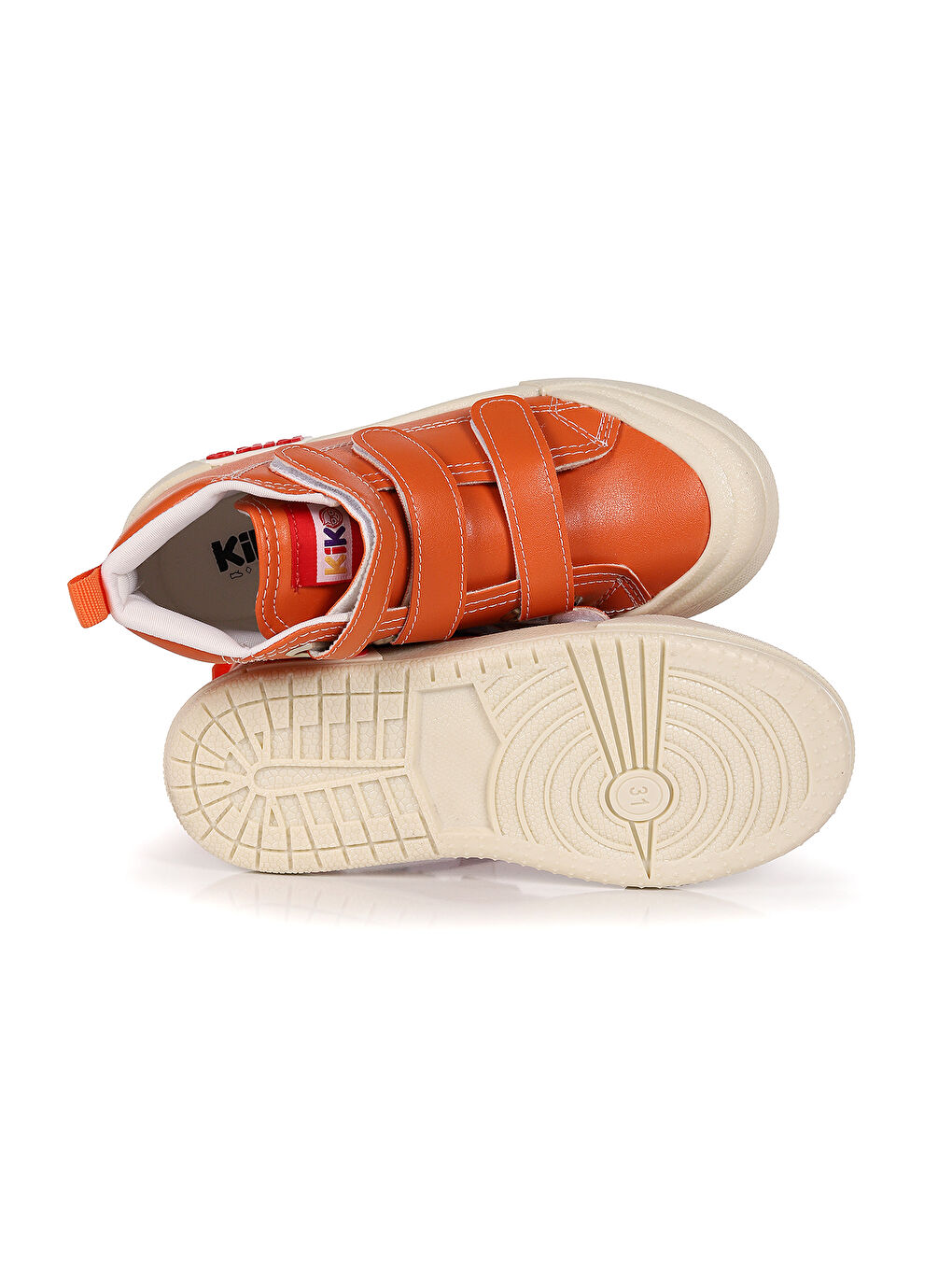 Turuncu Garf Günlük Cırtlı Erkek Çocuk Bot Ayakkabı-4