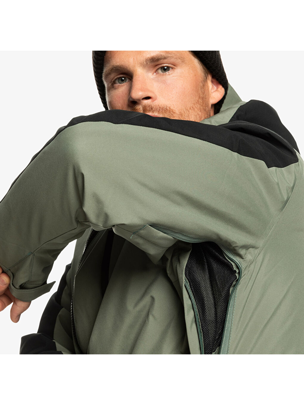 Mission Block Jk Erkek Yeşil Snowboard Kayak Montu-3