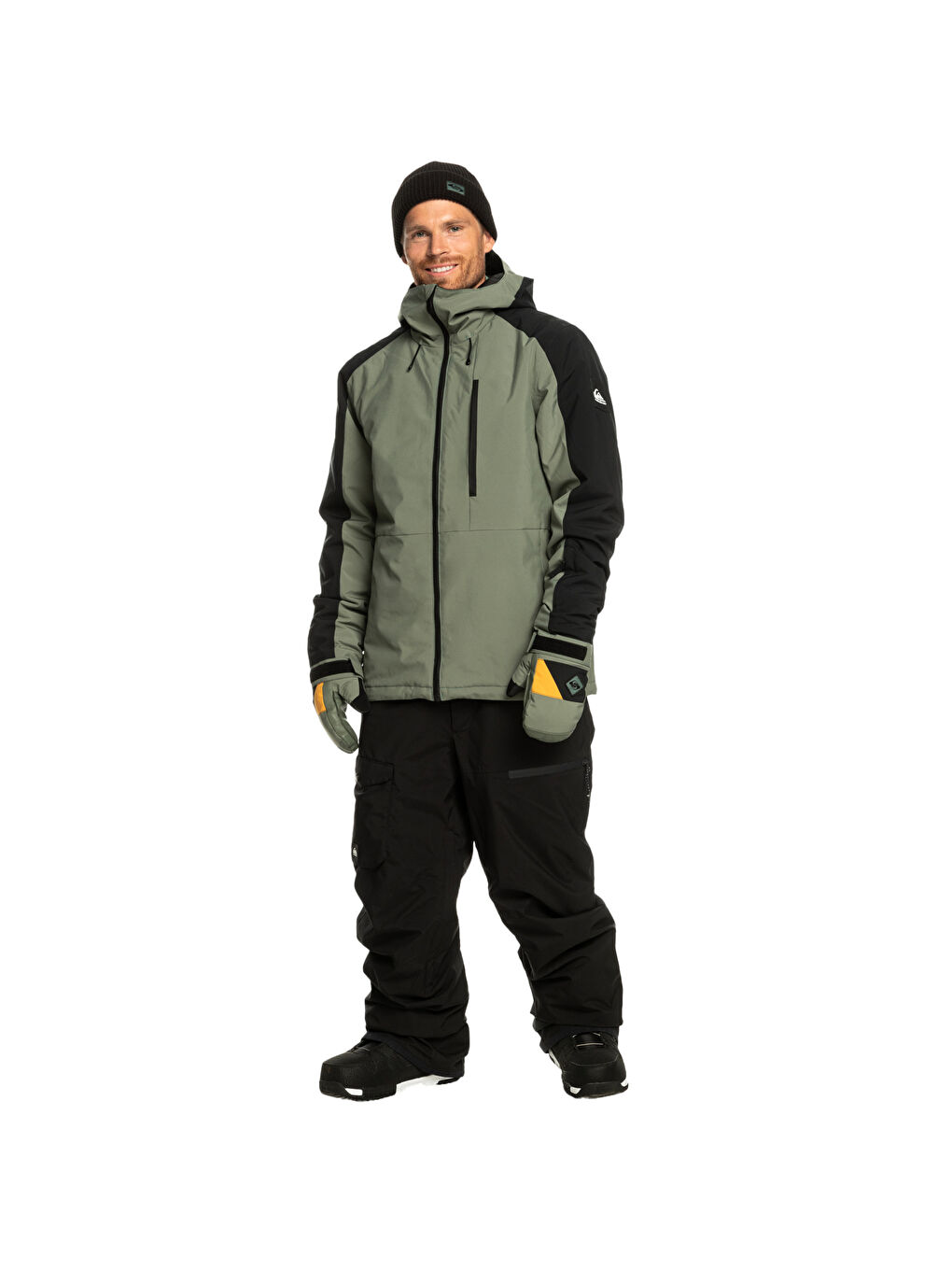 Mission Block Jk Erkek Yeşil Snowboard Kayak Montu-4