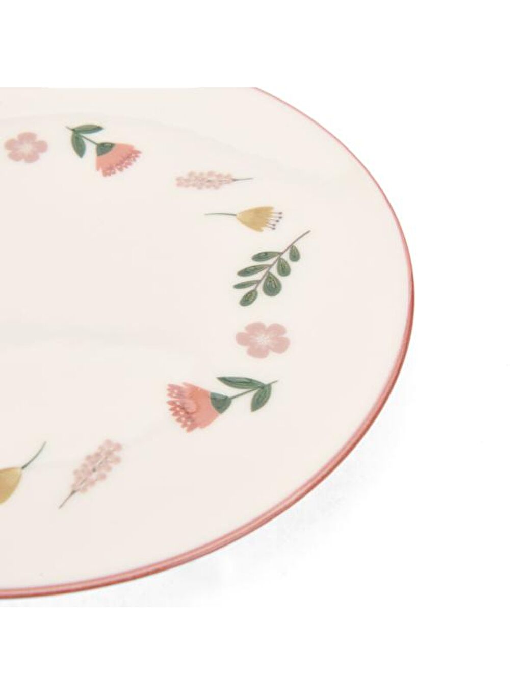 Karışık Faylinn Pasta Tabağı - Renkli - 19 cm-1