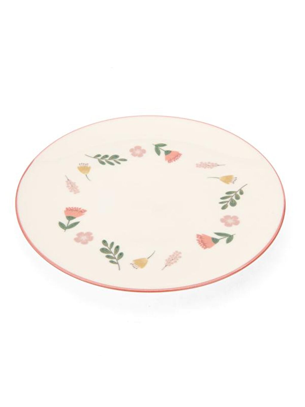 Karışık Faylinn Pasta Tabağı - Renkli - 19 cm-3