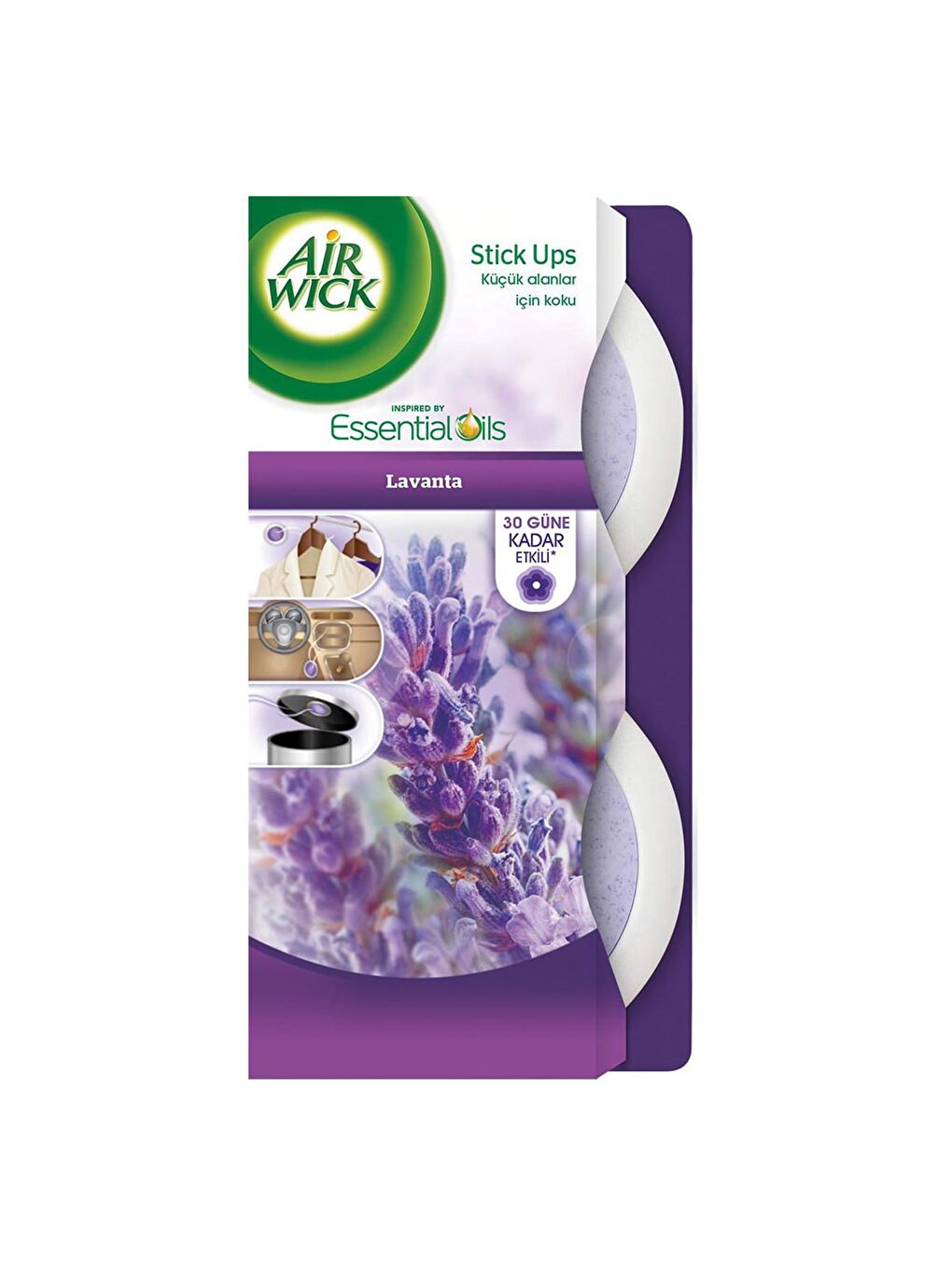 Air Wick Renksiz Stick Ups İkili Lavanta Oda Kokusu 360 ml - 1