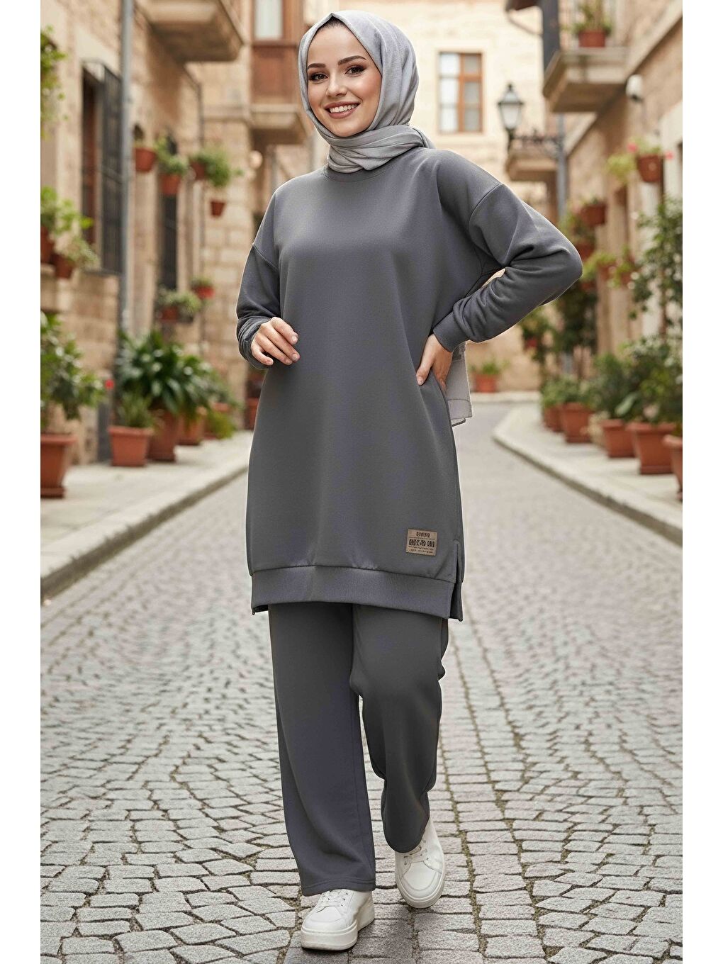 Gri Armalı Vortex İkili Takım Füme - 28000-FUME-1