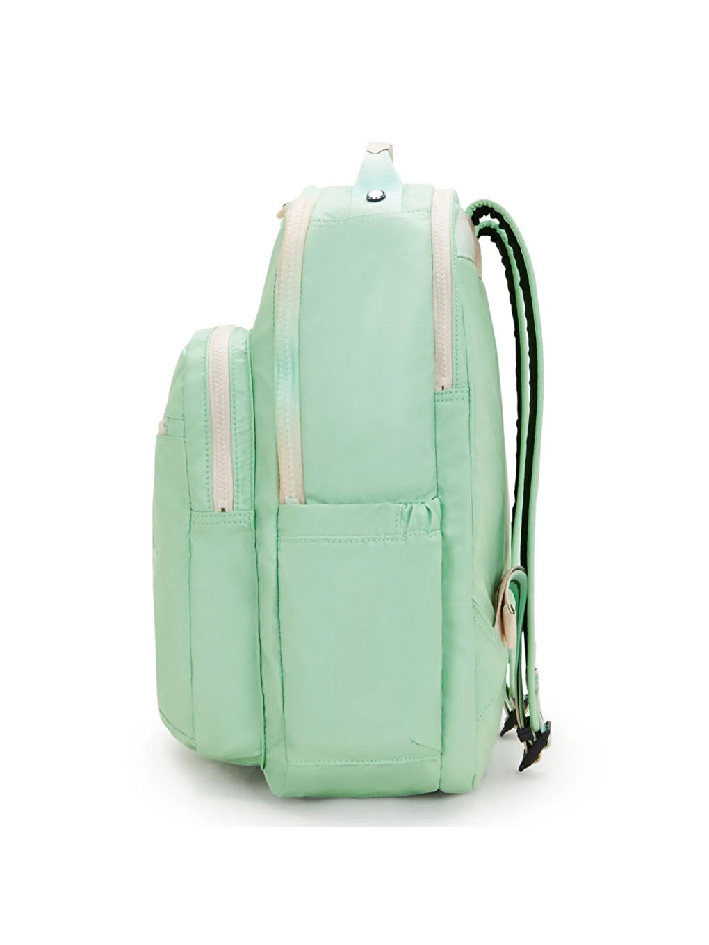 Kipling Yeşil Seoul Lap Okul Çantası Soft Green Met KI71355KY - 4