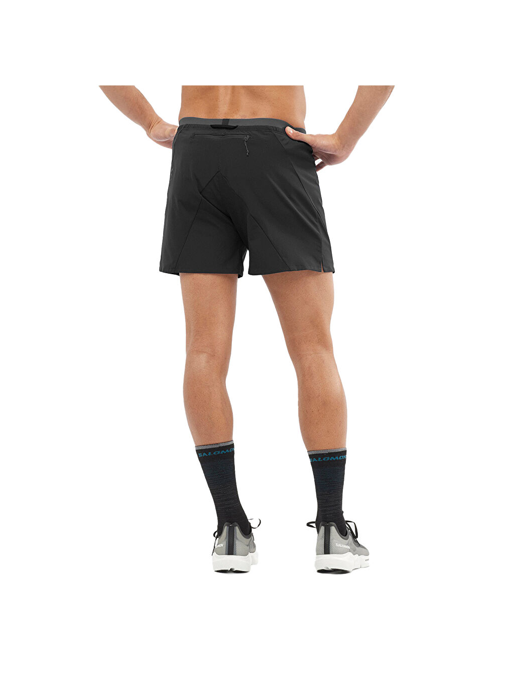 Siyah CROSS 5'' SHORTS Erkek Spor Şort-3