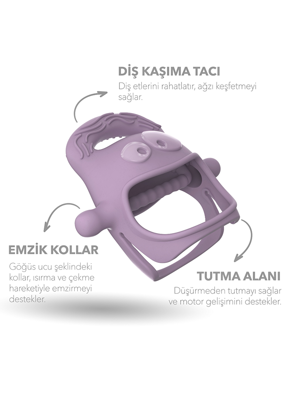 Diş Kaşıyıcı Lila-1