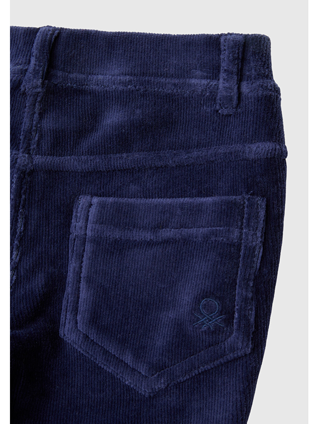 Kız Çocuk Lacivert Kadife Tayt-1