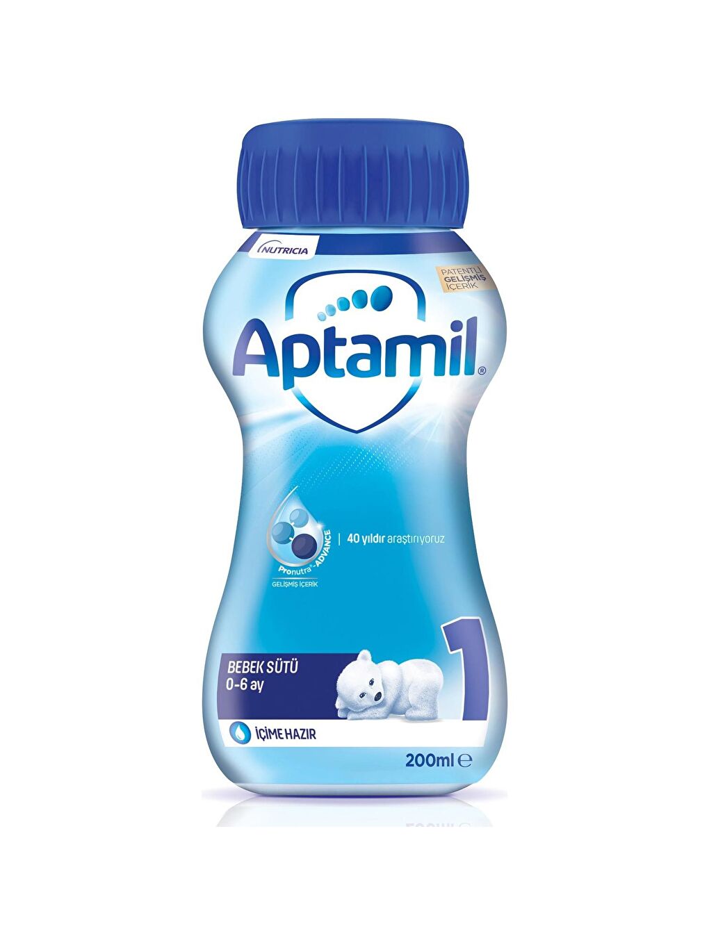 Aptamil Renksiz 1 Bebek Sütü İçime Hazır 200 ml 0-6 Ay