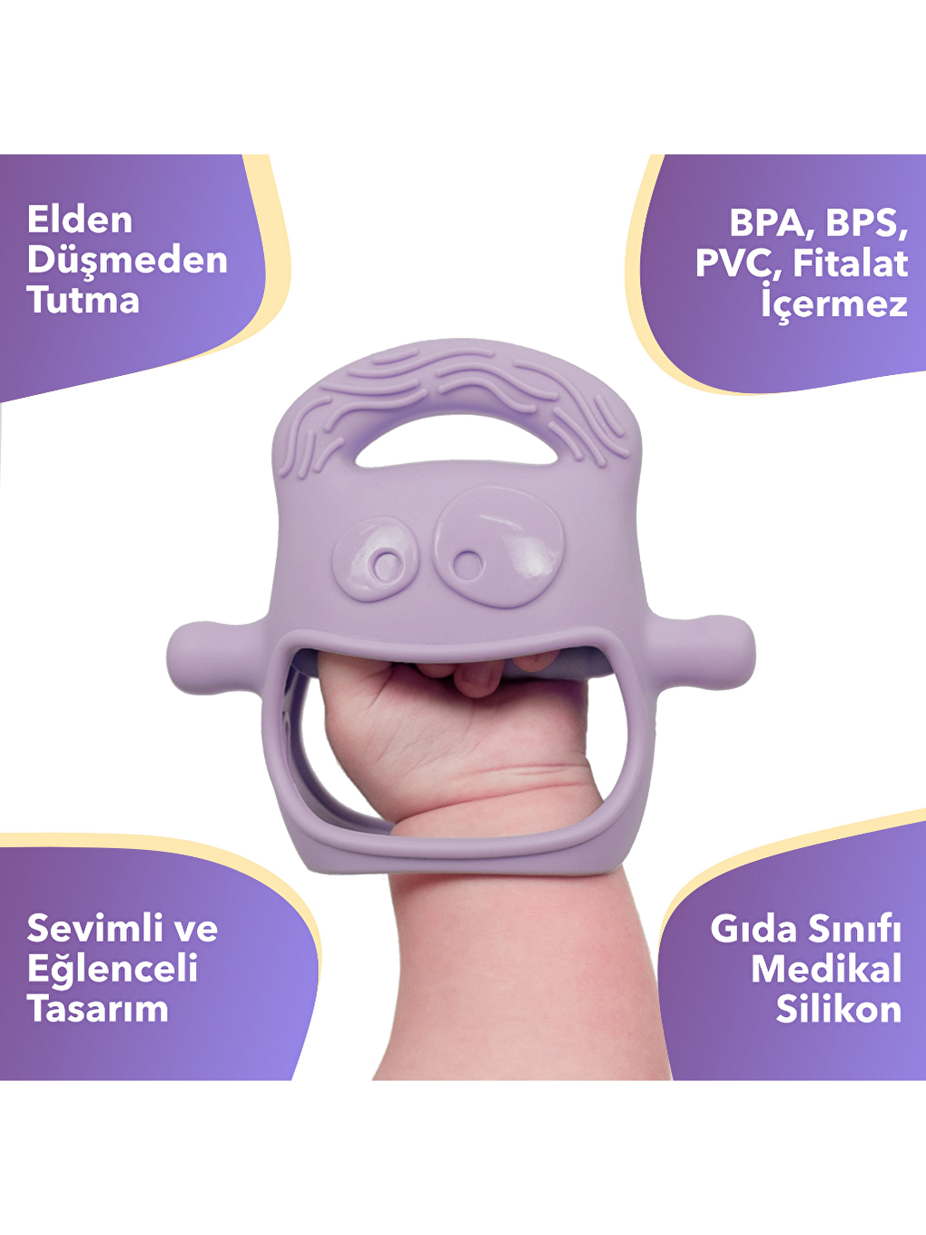 Diş Kaşıyıcı Lila-5