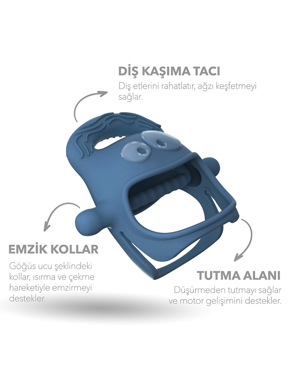 Diş Kaşıyıcı Mavi-1