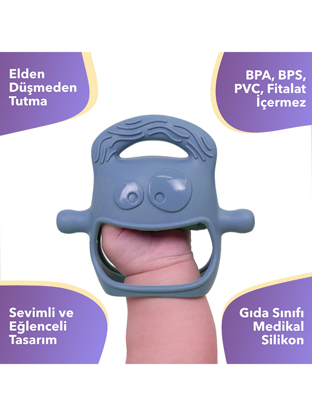 Diş Kaşıyıcı Mavi-4