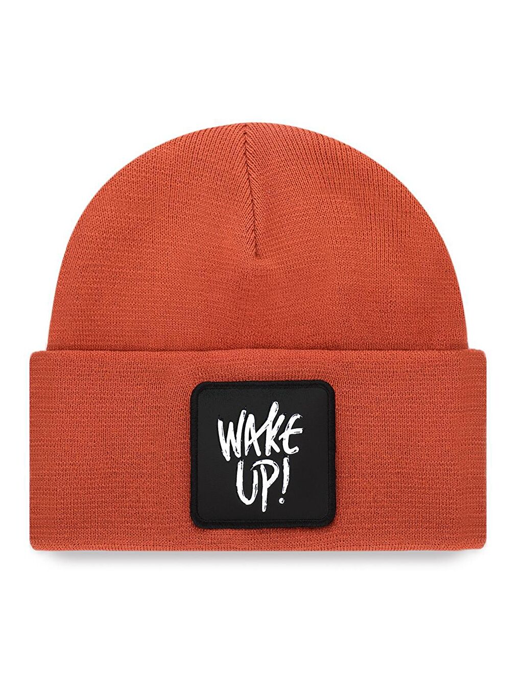 BlackBörk Kiremit V1 Akrilik Wake Up - 3 Kod Logolu Unisex Kiremit Bere (Beanie)